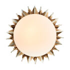 Industrial Sun Glass Flush Mount Ceiling Light Vintage Resin Mini Ceiling Lamp