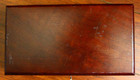 Vintage Wooden Cedar Lane Home Furnishing Mini Chest Trinket Jewelry Box W key