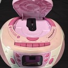 Hello Kitty Kt2028 Pink white Boombox Cd Player Am fm Radio Cassette Recorder