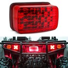 For Yamaha Rhino 450 660 700 Atv Led Tail Light Brake Stop Running Red Taillight