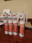4x Tubes 3m Marine Adhesive Sealant 5200 Gast Cure White 06520 10oz - 2 Nozzles