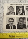 Rare 1968 Jazzfest Festival New Orleans  La  Program   Ticket Order Form  Look