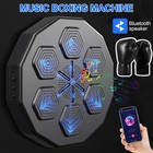 2025 Upgraded Smart Music Boxing Machine wall Mounted Music Boxing With Gloves