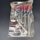 Vtg Nos Craftsman 2 Screwdriver Sets Phillips   Flat   9-41531  941532 Each 6 Pc