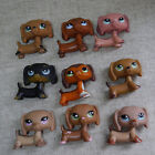 2pcs Lps Bobble Head Toys Random Littlest Pet Shop Dachshund Dog Puppy For Girls