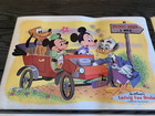 Vintage 1960s 4 Disney Placemats Mickey  Snow White  Tinker Bell  Ludwig 12 X 18