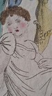 1807 Antique Fashion Plate Lady s Magazine  Hand-coloured Etching Engraving Book