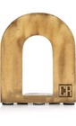 Brick Arch Bookends Set  Antique Brass Book Ends  2 Decorative Bookends For S   