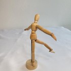 Art Model Wooden Mannequin Posable Figure Sketch Artist Model Flex Joints 6 25 