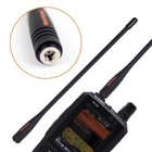 Police Scanner Antenna   9  Flexible Whip   Sma Connector   400-900 Mhz Uhf   Bo