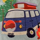 Mini Boden Awesome  camper Van  Superstitch Shirt  4-5 Years  Great Gift Idea 