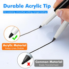 Dry Erase Markers Ultra Fine Tip Magnetic Black With Eraser  0 7mm Extra Fine Po