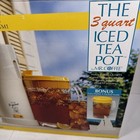 Vintage 1995 Mr  Coffee Tm3p 3-quart Iced Tea Pot Maker Yellow Lid Pitcher New