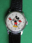 Vintage Disney Bradley Mickey Mouse Wind-up Watch 17 Jewel Swiss 1970