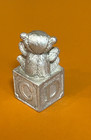 Vintage Spoontiques Miniature Pewter Baby Bears Lot Of 4