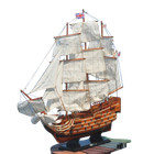 European Antique Ship Wooden Sailing Model Finished Product