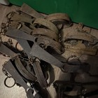 Vintage Steel Animal Leg-hold Hunting Trap With Chain Small