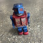 Vintage 1969 Horikawa Apollo 2000 Tin Litho Robot Toy 10 5  Made Japan Batt Op