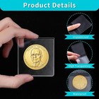 200 Pack 2 X 2 Inch Double-pocket-coin-flips - Coin Pocket Holders  Unplastic   