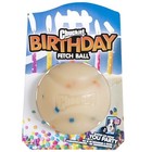 Birthday Fetch Ball  2 5 Inch Diameter   For Dogs 20-60 Lbs  Pack Of 1 Medium