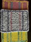 Handmade Crocheted Cotton Washcloths Dishcloths Set Of 3