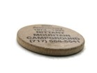 Nittany Mountain Campground Wooden Nickel 20th Anniversary