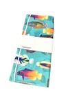 Kitchen Microfiber Dish Drying Mat  16 x18   Tropical Fish Sea Life Nautical New