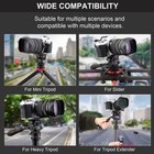 Mini Tripod Fluid Head Pan Tilt Ball Head Arca Swiss Quick Release Plate
