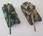 Remote Controlled Tank Pair With Charger And 4 Rechargeable Batteries