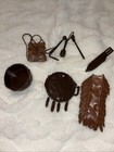 Marx Johnny West Chief Cherokee Accessories Geronimo  Eagle 18 Pc Lot