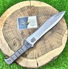 Resident Evil 4 Leon Kennedy Knife Replica   handmade D2 Steel Movie Knife