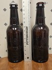Vintage 15  Huge Budweiser Empty Glass Novelty Beer Bottles