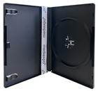 50 Premium Standard Black Single Dvd Cases 14mm  100  New Material    100 Bags
