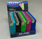 100-pack Disposable Lighters  Classic Butane  Assorted Colors  Bulk Lot