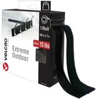 Velcro Extreme Mounting Tape Outdoor 20 Ft Black Strong Adhesive Brick Concrete