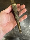 18th Or Early 19th C  Ottoman Empire Bronze Powder Flask Tip For Primer