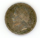 France 1870 5 Francs Silver Coin Km  799 1  0 7234oz  As Shown