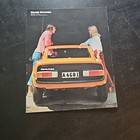 Vintage 1972 Saab Sonett Iii Sales Brochure Saab Sports Car