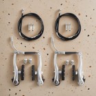2 Pair Universal Mountain Bike Brake Set V Brake For Front   Rear Bike Mtb Brake