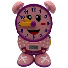 The Learning Journey Telly Teaching Time Clock Pink Kids Educational Toy