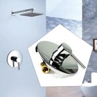 Shower Tap Control Valve Single Handle Brass Hot   Cold Mixer Faucet Wall Mount