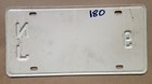 First Issue 1958 Low Number 9 Miss America Pageant New Jersey License Plate Pb 1