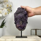 Stunning Amethyst Crystal With Unique Calcite Specimen  Mws1881