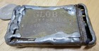 Antique Globe Clothing Co  Pittsburg Kansas Match Safe Badly Repaired