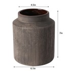 Rustic Vases For Home Decor  Ceramic Vase For Dining Table Decor  Terracotta    