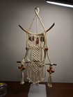 Vintage  Macrame  Owl