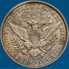 1892 O Barber Half Dollar Xf