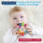 Baby Montessori Sensory Toys For 0-6 6-12 Months  Baby Teether Teething Toys