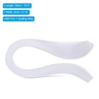 600pcs Quilling Strips Paper W 3mm L 39cm Origami Paper White