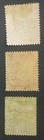 Momen  Antigua Sg  16-18 1876 P14 Crown Cc Mint Og H Lot  60338